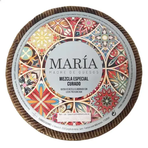 [Q03] Queso Mezcla Especial Curado - María Madre de Quesos