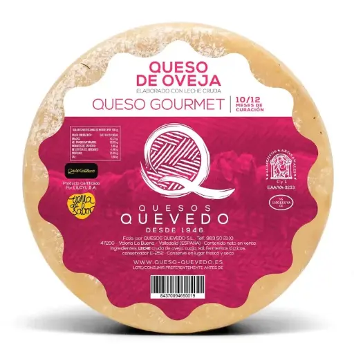 [Q.Oveja.Añejo] Queso Oveja Añejo Gourmet Quevedo